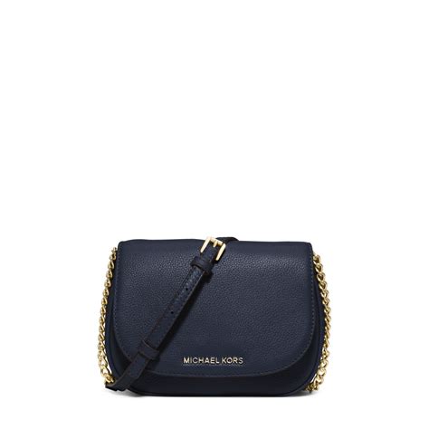 michael kors bedford small leather messenger electric blue|Amazon.com: MICHAEL Kors Electric Blue.